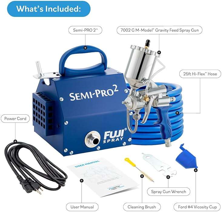 Fuji Spray 2203G Semi-PRO 2 - Gravity HVLP Spray System - Image 4