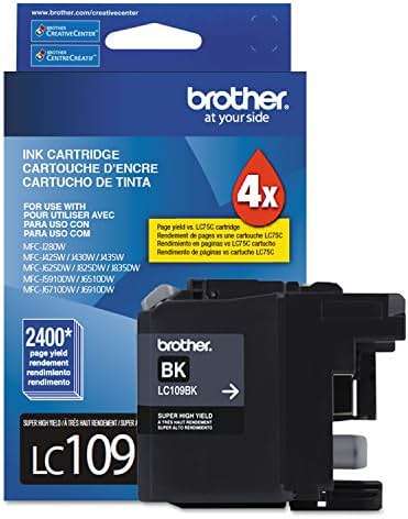Brother Printer Ultra High Yield Inkjet Cartridge - Black (LC109BK) - Image 2