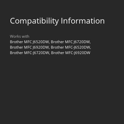 Brother Printer Ultra High Yield Inkjet Cartridge - Black (LC109BK) - Image 3