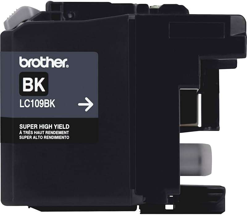 Brother Printer Ultra High Yield Inkjet Cartridge - Black (LC109BK) - Image 6