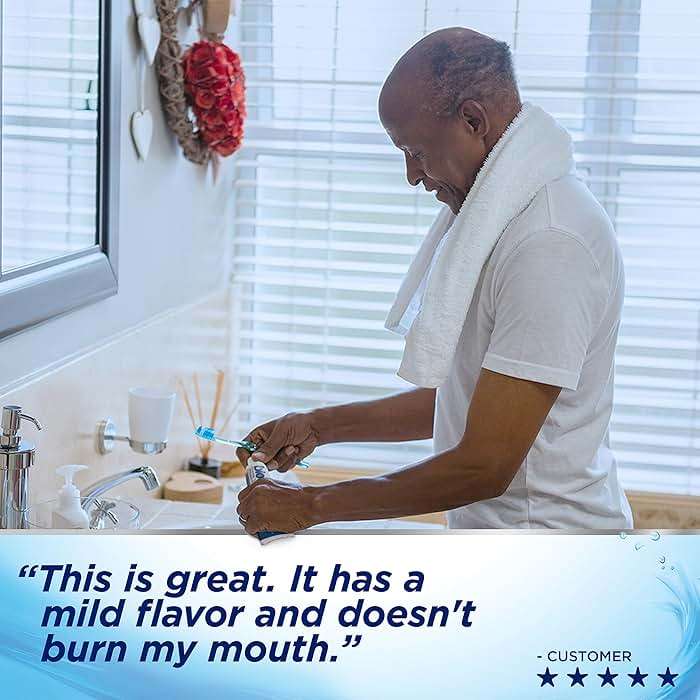 biotène Fluoride Toothpaste for Dry Mouth Symptoms, Bad Breath Treatment and Cavity Prevention, Fresh Mint - 4.3 oz - Image 6