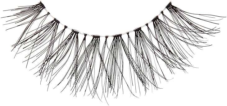 Kiss Looks So Natural, So Wispy False Eyelashes, 5 Pairs, 14mm, Reusable Thin Band Strip Lashes for Bouncy Volume & Curl, Lightweight, Easy-to-Apply Crisscross Pattern for Seamless Natural Look - Image 9