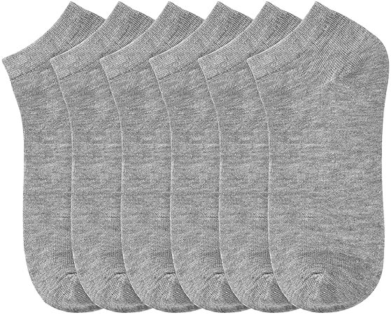 MaMia Women's 6 Pairs of Ankle Socks Low Cut Sport Peds - Product Image