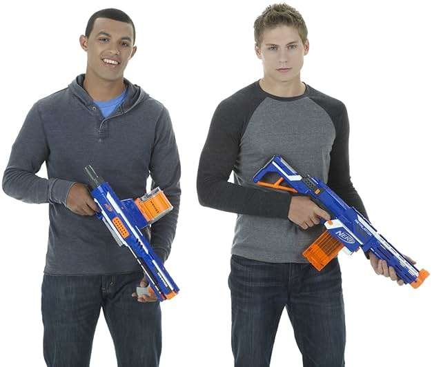 NERF Rampage N-Strike Elite Toy Blaster with 25 Dart Drum Slam Fire for Kids, Teens, & Adults (Amazon Exclusive) - Image 6