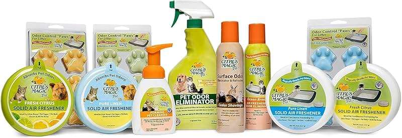 Citrus Magic Pet Odor Absorbing Solid Air Freshener for Home, Air Purifier, Fresh Citrus, Must have Pet Supplies, 8 Oz (Pack of 3) - Image 5
