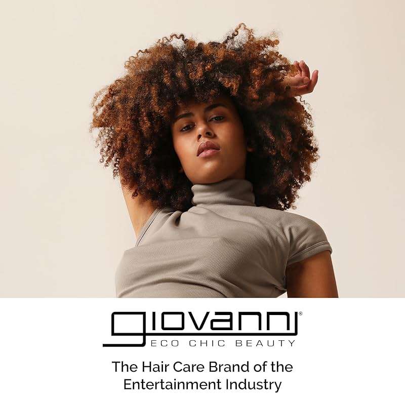 GIOVANNI 2chic Ultra-Volume Leave-In Conditioning & Styling Elixir - Builds Volume, Promotes Weightless Control for Fine/Thin Hair, Volumizing Formula with Papaya & Tangerine Butter, Color Safe - 4 oz - Image 5