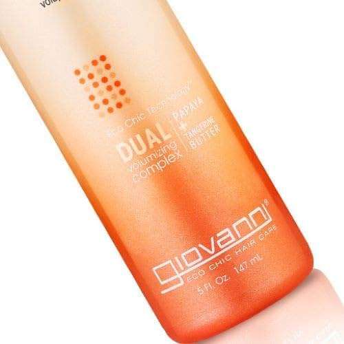GIOVANNI 2chic Ultra-Volume Leave-In Conditioning & Styling Elixir - Builds Volume, Promotes Weightless Control for Fine/Thin Hair, Volumizing Formula with Papaya & Tangerine Butter, Color Safe - 4 oz - Image 8