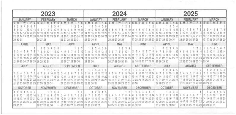 Checkbook Register, Made in The USA, Check Registers for Personal, Blank Ledger Transaction Registers for Personal or Business Bank, Check Register Book (23-24-25 Calendars, 10) - Image 8