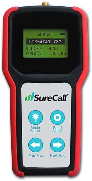SureCall Five-Band RF Signal Meter for 4G LTE, Cellular, PCS and AWS Cell Phone Signal Booster Installation (SC-METER-01) - Image 2