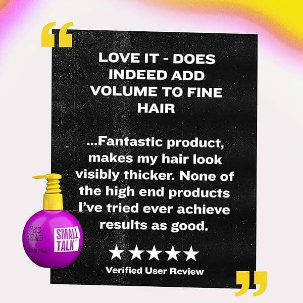 TIGI Bed Head Hair Thickening Cream, Small Talk 3-Pack – Moisturizing, Volumizing Products for Smoother, Thicker-Looking Hair, Frizz Control, Anti-Humidity, 8.12 Oz Ea - Image 7