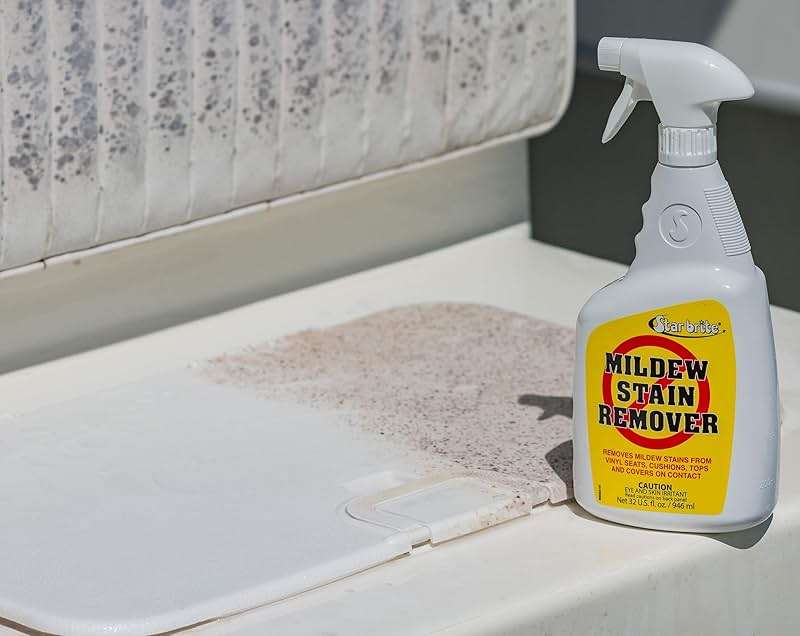 STAR BRITE Professional-Grade Mildew & Mold Stain Remover + Cleaner - Instant Contact Stain Removal, Ideal for Marine & Outdoor Upholstery - Image 7