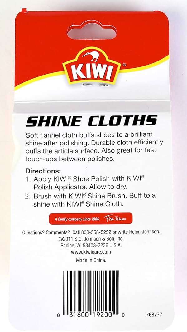 Kiwi Shoe Shine Cloths - Image 2