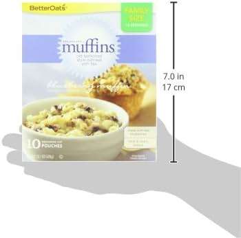 Better Oats Oatmeal Packets, Blueberry Muffin Flavor, 15.1 oz Box, (Pack of 6) - Image 7