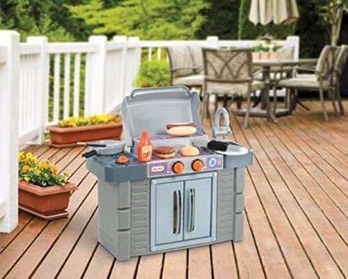 Little Tikes Cook 'n Grow BBQ Grill Gray - Image 2