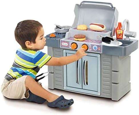 Little Tikes Cook 'n Grow BBQ Grill Gray - Image 7