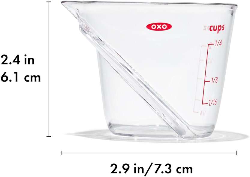 OXO Good Grips Mini Angled Measuring Cup - Image 2