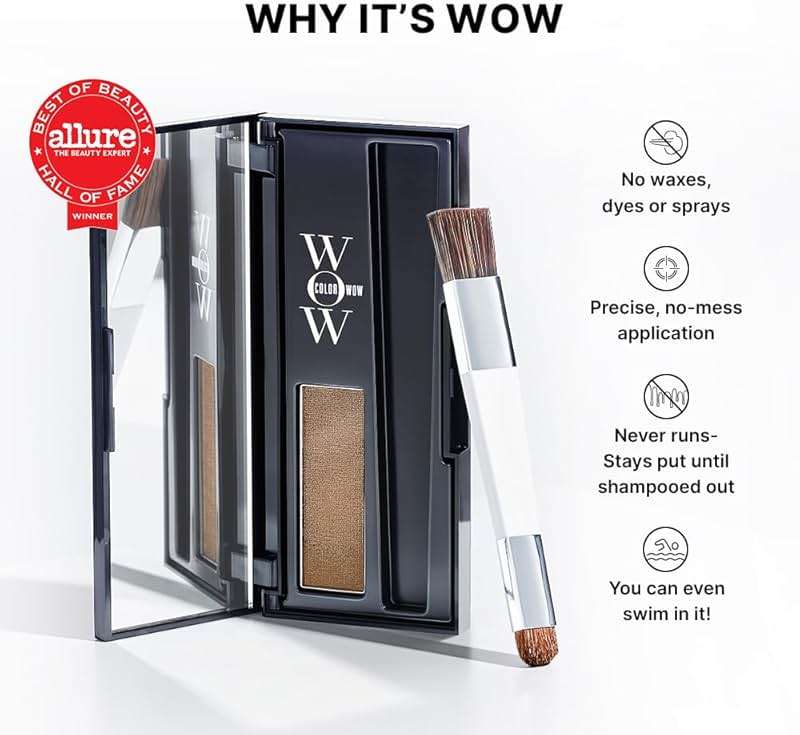 COLOR WOW Root Cover Up, Instant Gray Coverage and Temporary Root Touch-Up, Water-Resistant - Image 5