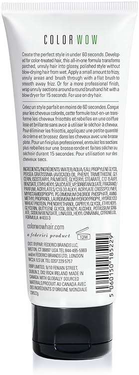 COLOR WOW One Minute Transformation, Nourishing Styling Cream for Instant Frizz Control and Smoother Hair - Image 2
