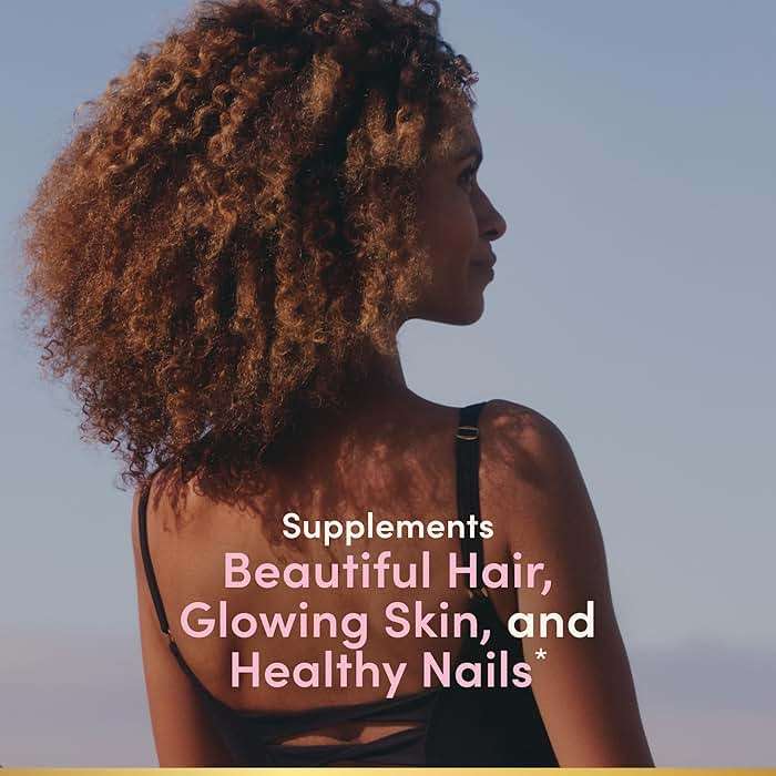 Nature's Bounty Optimal Solutions Hair, Skin & Nails Vitamin Gummies with Biotin, 2500 mcg, Strawberry, 80 Count, 40 Total Servings - Image 2