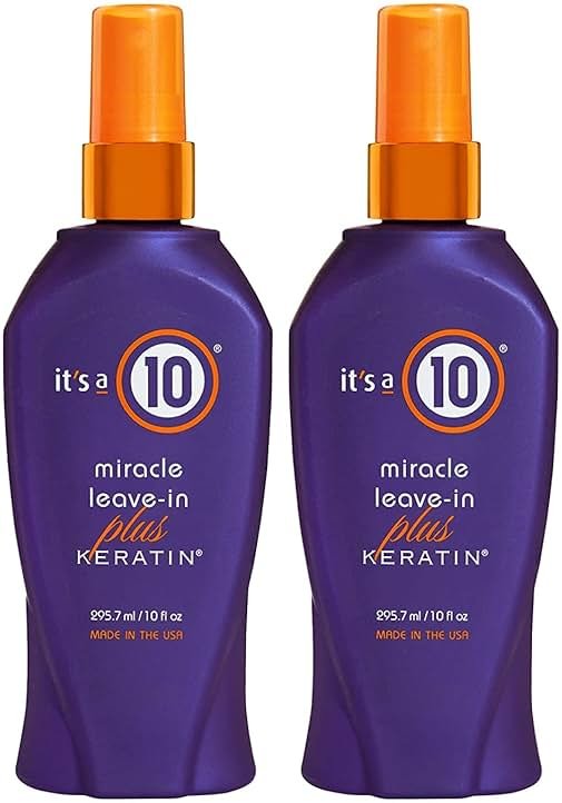 It's a 10 Haircare Miracle Leave-In Plus Keratin Spray, 10 fl. oz (Pack of 2) - Product Image