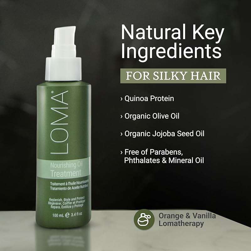 Loma Hair Care Nourishing Oil Treatment - Image 3