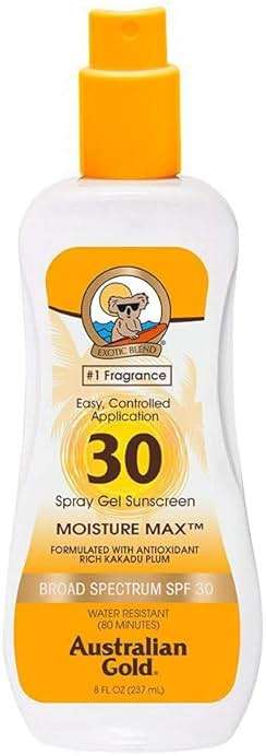 Australian Gold SPF#30 Spray Gel Ultimate Hydration 8 Ounce (Pack of 3) - Image 1