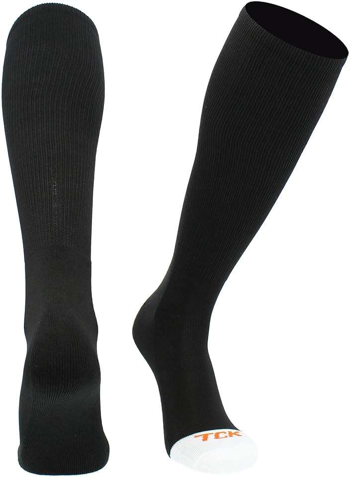 TCK Prosport Tube Socks Baseball Socks Softball Football Socks Durable and Moisture Wicking Over the Calf - Image 1