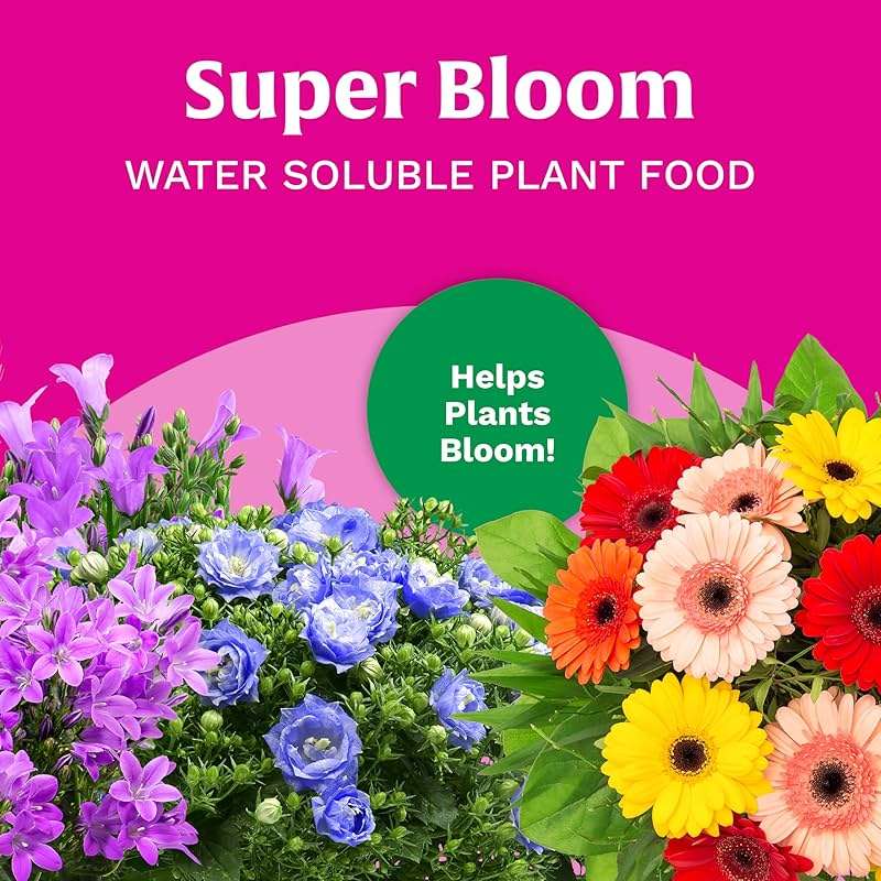 Scotts Super Bloom Water Soluble Plant Food, 2 lb - NPK 12-55-6 - Fertilizer for Outdoor Flowers, Fruiting Plants, Containers and Bed Areas - Feeds Plants Instantly - Image 3