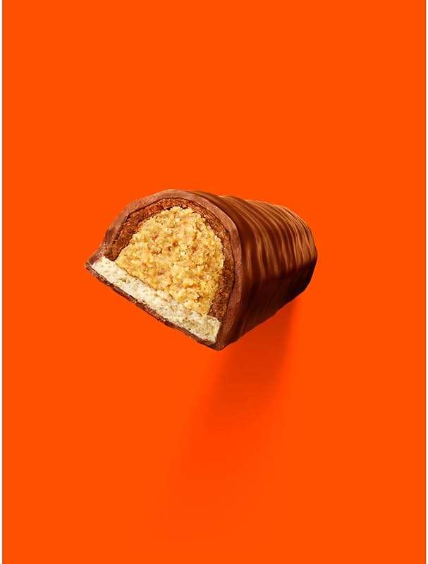 REESE'S FAST BREAK Peanut Butter Nougat Candy Bars, 1.8 oz (Pack of 18) - Image 8