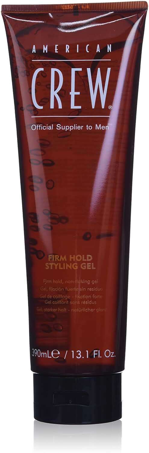 American Crew Men's Hair Gel, Firm Hold, Non-Flaking Styling Product, 13.1 fl oz - Image 1