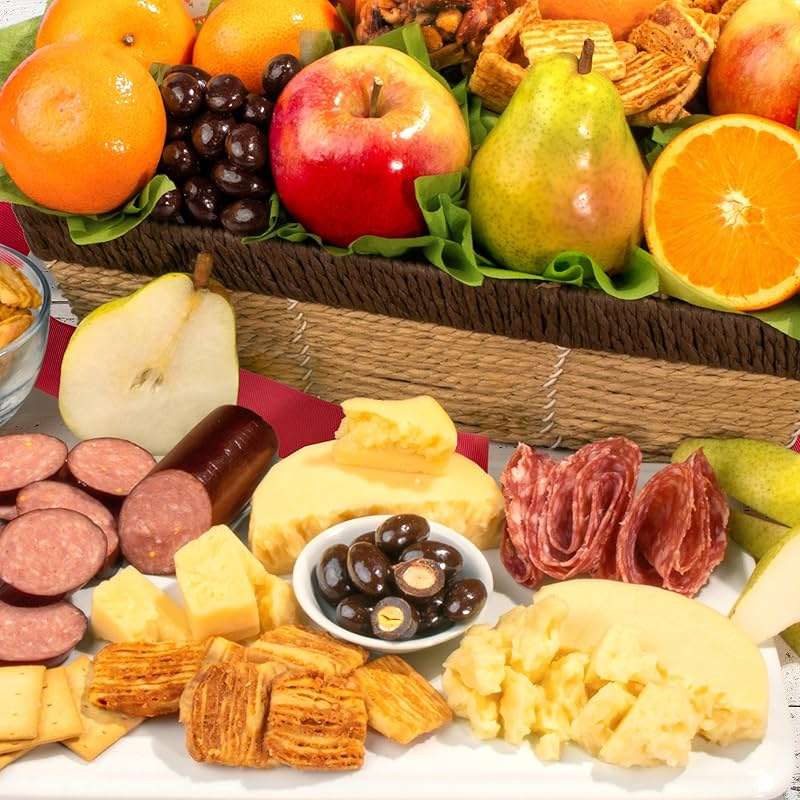 A Gift Inside Sweet & Savory Farmstead Fruit Basket - Image 2