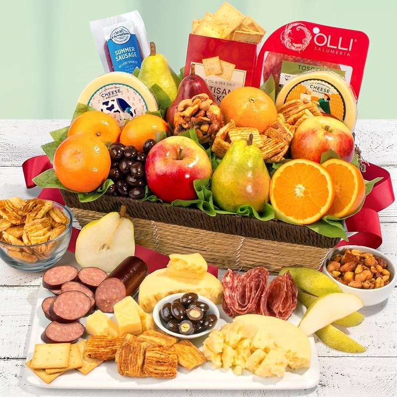 A Gift Inside Sweet & Savory Farmstead Fruit Basket - Image 3