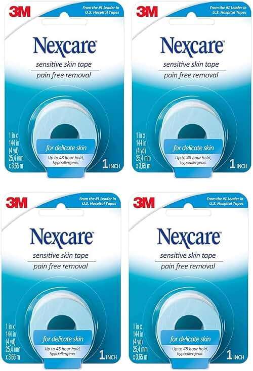 Nexcare Sensitive Skin Low Trauma Tape, 4 count - Image 14