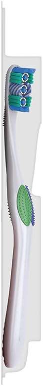 Colgate 360 Optic White Whitening Toothbrush, Adult Soft Toothbrush with Whitening Cups, Helps Whiten Teeth and Removes Odor Causing Bacteria, 4 Pack - Image 9