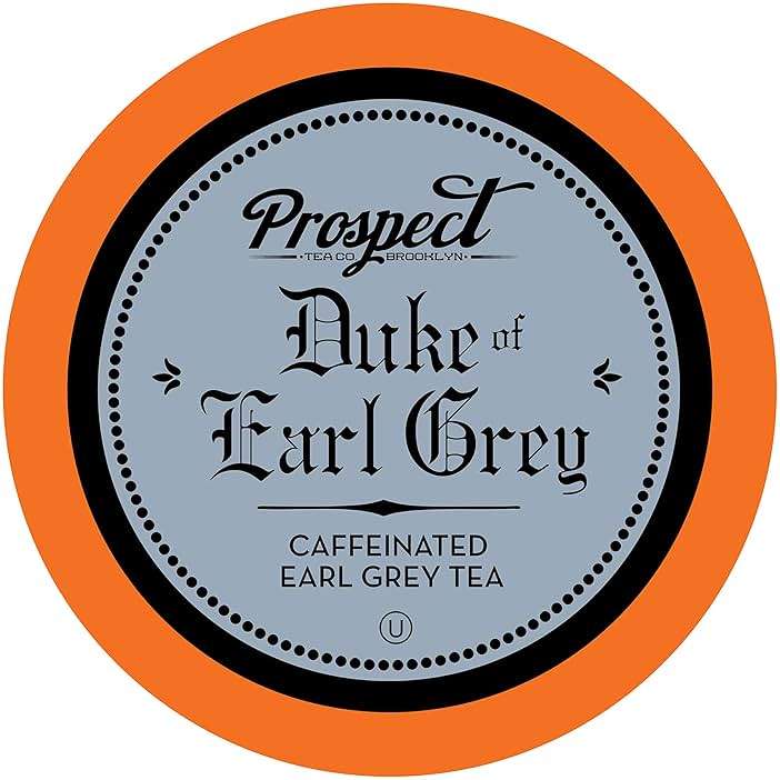 Prospect Tea Co. Duke Of Earl Grey Tea Pods Compatible with K Cup Brewers Including 2.0, 40 Count - Image 1