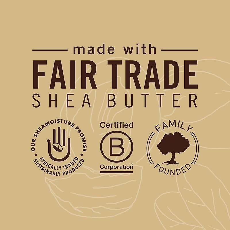 SheaMoisture Shampoo & Conditioner Set, Deep Moisturizing with Raw Shea Butter, Sea Kelp & Argan Oil for Coily & Curly Hair, 13 Oz Ea - Image 5