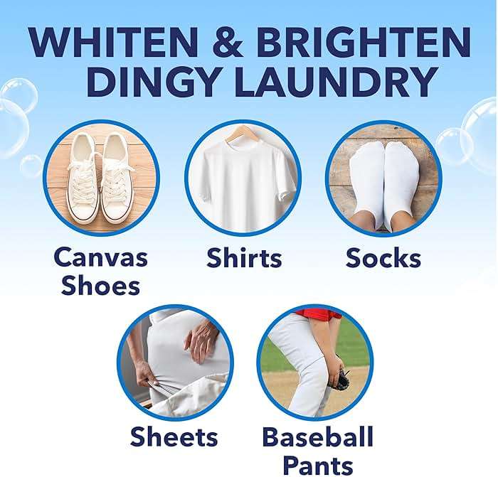 OxiClean White Revive Laundry Whitener and Stain Remover Power Paks, 24 Count - Image 2