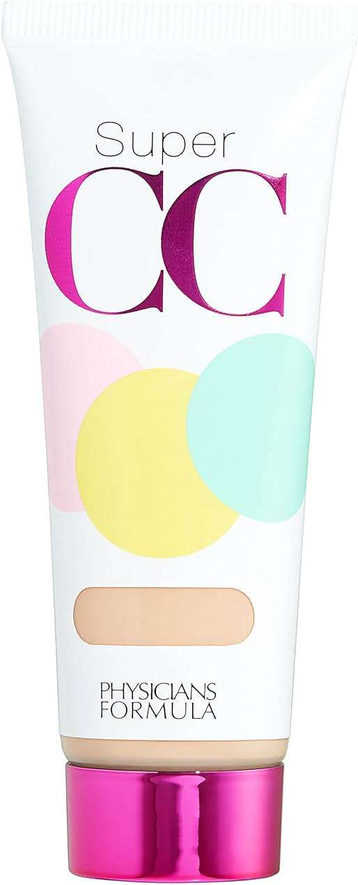 Physicians Formula Super CC+ Cream Color-Correction + Care Cream Full Coverage Light Foundation, Anti Aging Hydrating Serum, For Uneven Skin Tone, Dermatologist Approved - Image 10