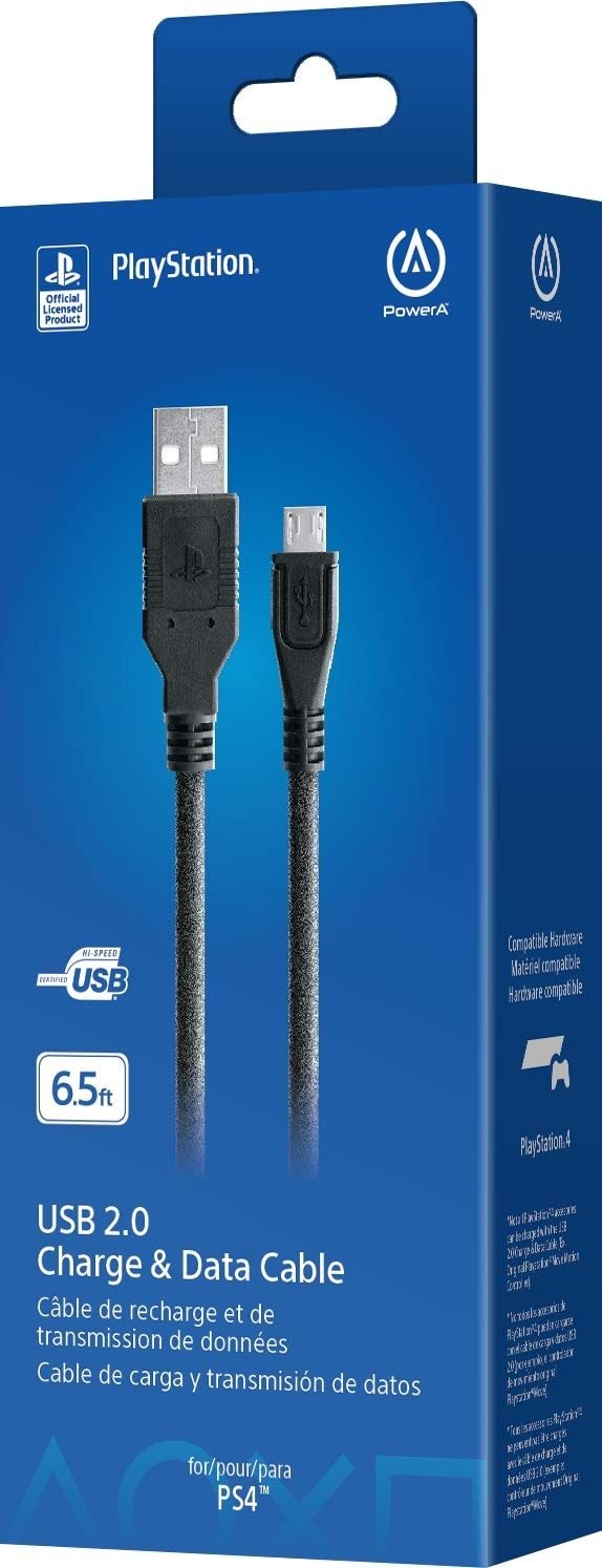 PowerA USB Charging Cable for Playstation 4 - Product Image