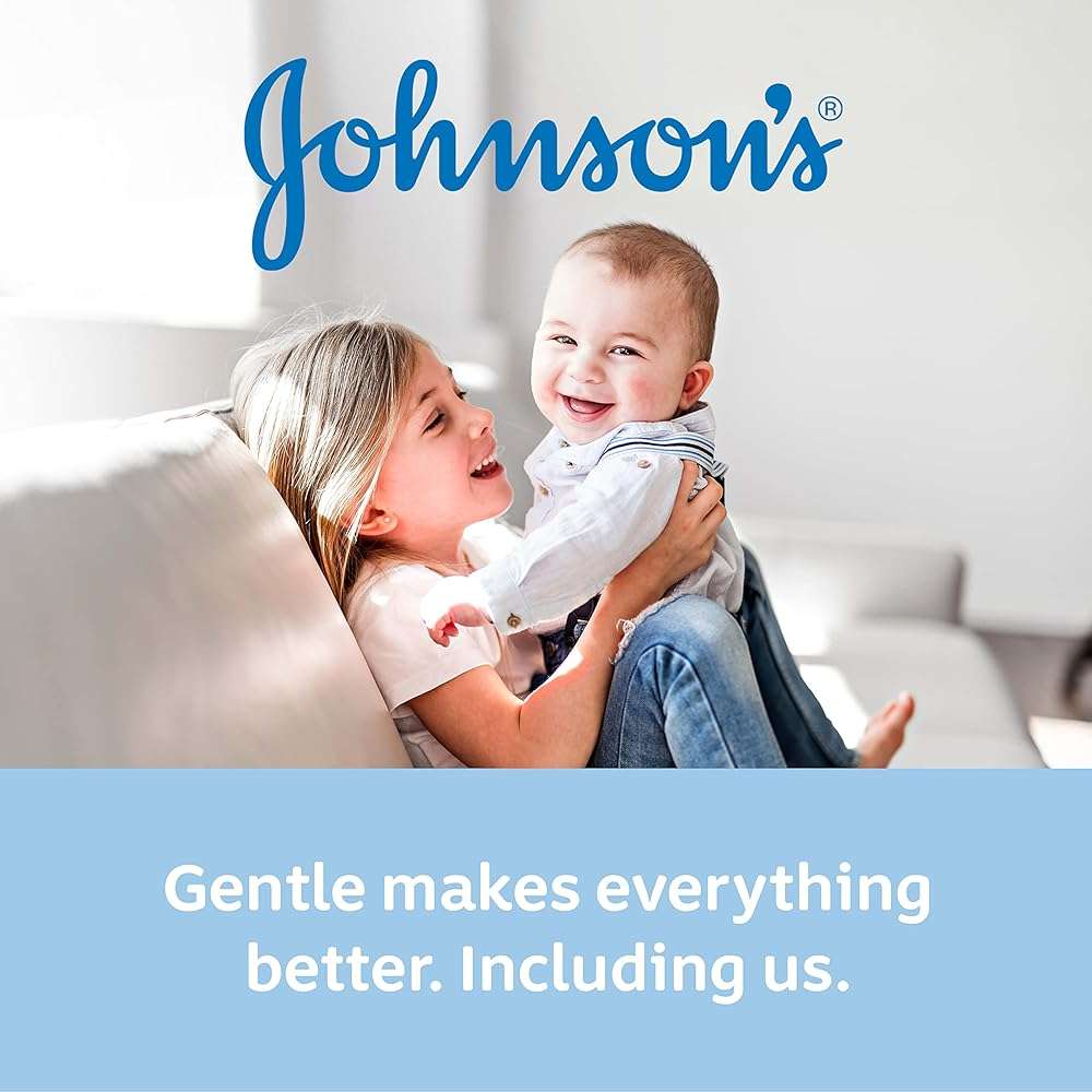 Johnson's Baby Powder with Naturally Derived Cornstarch, Aloe & Vitamin E., Hypoallergenic, No Added Parabens & Dyes for Gentle Baby Skin Care, 22 oz, Baby Essentials, 3 Pack - Image 5