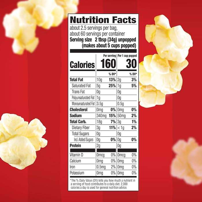 Orville Redenbacher’s Microwave Popcorn, Movie Theater Butter Flavor, 3g Fiber Per Serving, 3.29 oz., 24-Count - Image 2