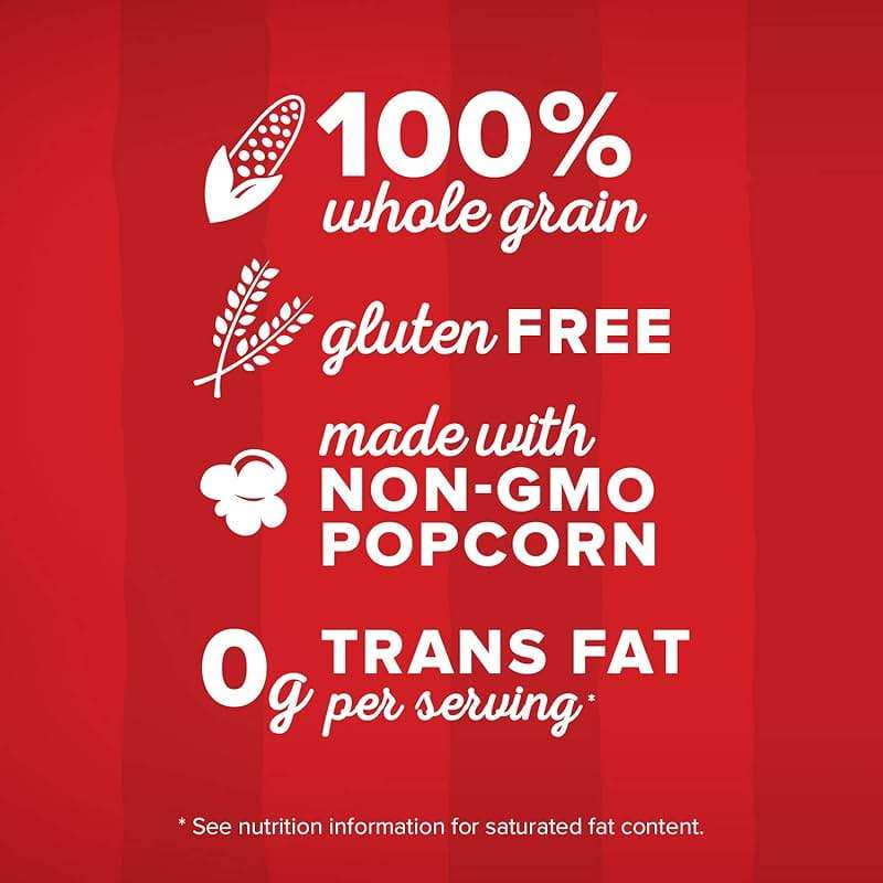 Orville Redenbacher’s Microwave Popcorn, Movie Theater Butter Flavor, 3g Fiber Per Serving, 3.29 oz., 24-Count - Image 4