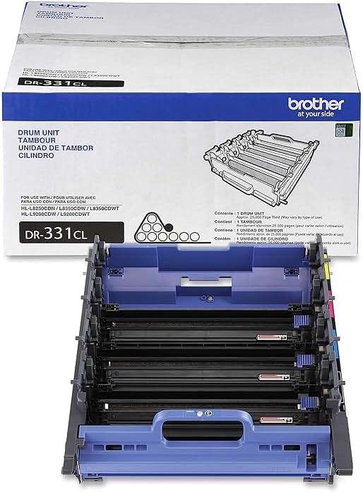 Brother DR331CL Replacement-Drum Unit Set for HL-L8250, HL-L8350, MFC-L8600, MFC-L8850 Printers - Product Image