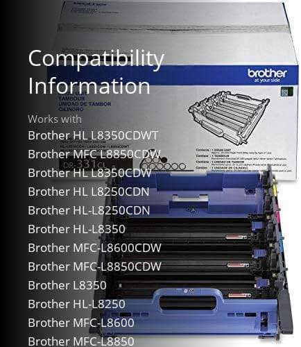 Brother DR331CL Replacement-Drum Unit Set for HL-L8250, HL-L8350, MFC-L8600, MFC-L8850 Printers - Image 3