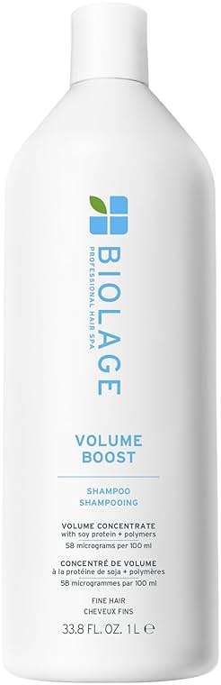 Biolage Volume Boost Shampoo - Long-Lasting Volume, Gently Cleanses, Adds Lightweight Shine To Fine Hair, Soy Protein & Polymers, Vegan, Paraben-Free - Image 1