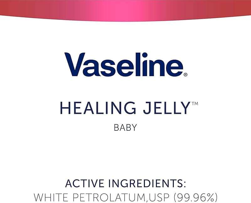 Vaseline Petroleum Jelly Baby Skincare Protective & Pure 4 Count Treats Dry Skin And Prevents Chaffed Skin From Diaper Rash Hypoallergenic And Gentle On Skin 13oz - Image 5