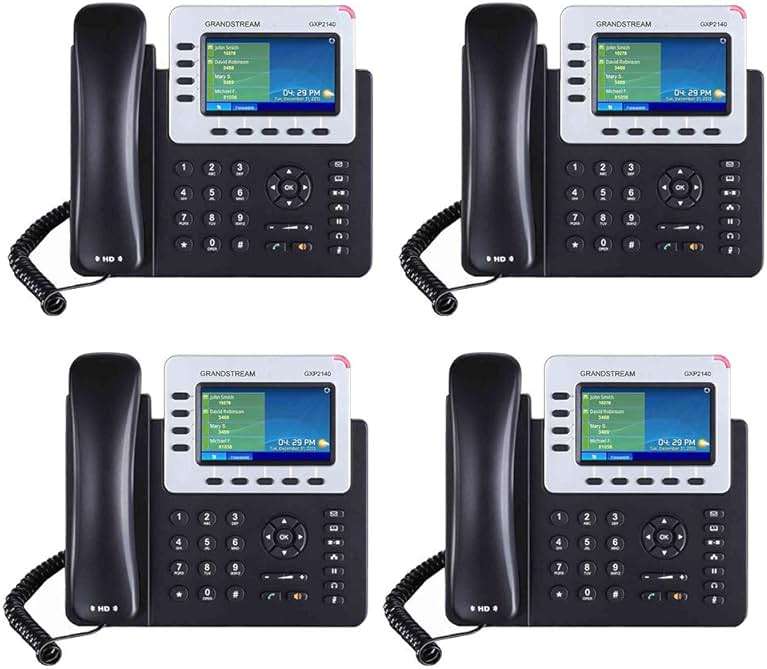Grandstream GXP2140 Bundle of 4 - Image 1