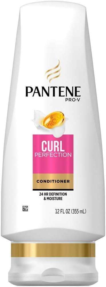 Pantene Pro-V Curly Hair Curl Perfection Moisturizing Conditioner, 12 Fl Oz (Pack of 2) - Image 7