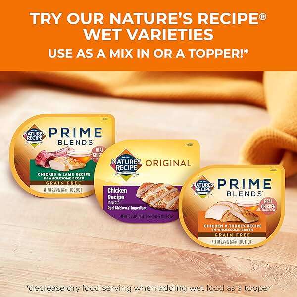 Nature's Recipe Grain Free Dry Dog Food, Salmon, Sweet Potato & Pumpkin Recipe, 12 lb. Bag - Image 12