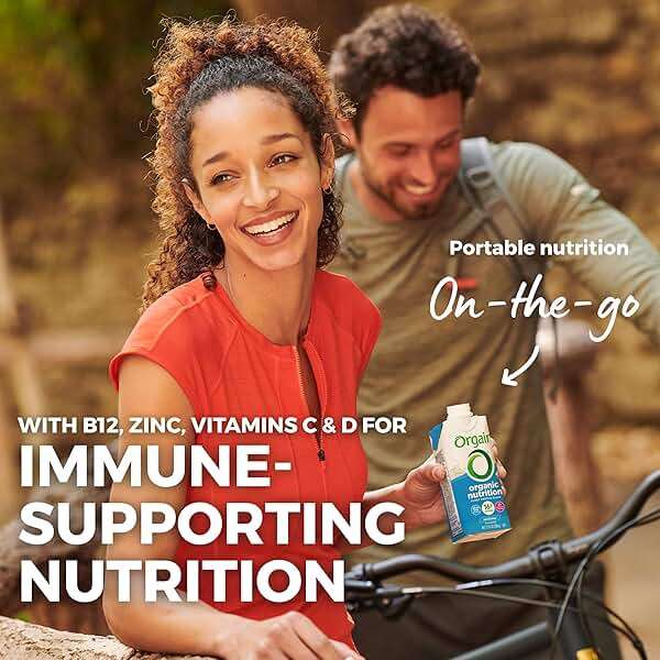 Orgain Organic Nutritional Vegan Protein Shake, Vanilla Bean - 16g Plant Based Protein, Meal Replacement, 21 Vitamins & Minerals, Fruits & Vegetables, Gluten Free, Non-GMO, 11 Fl Oz (Pack of 12) - Image 5